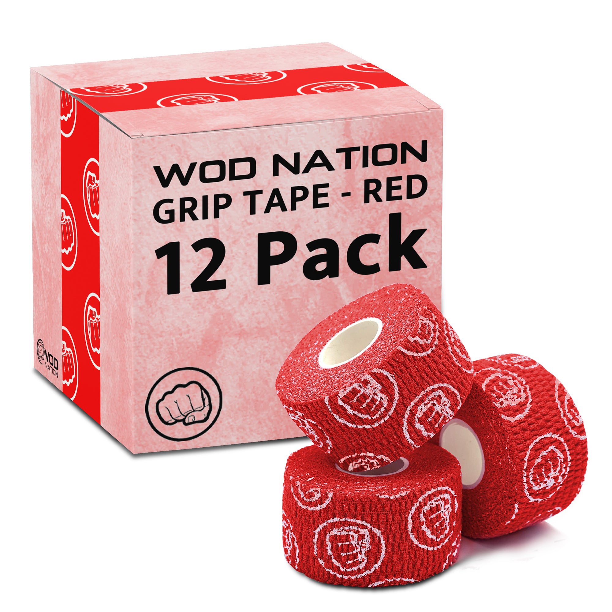 Adhesive Weightlifting Tape - Red